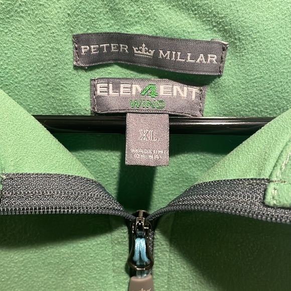 Peter Millar Element 4 Wind 1/4 Zip
Men's XL Pullover Aqua Blue
Timiquana Golf - Picture 4 of 7